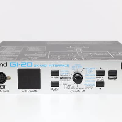 Roland GI-20 GI-10 GK GR Guitar Bass MIDI Interface image 3