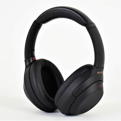 Sony WH-1000XM4 Premium Wireless Noise Canceling Over-Ear Headphones - Black image 1