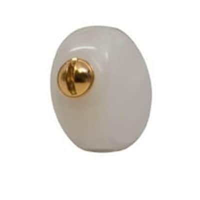 Grover Vintage Style F Professional Mandolin Machine Heads 4 per side Gold with Pearloid Buttons image 2