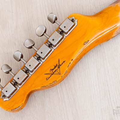 2025 Fender Custom Shop 1963 Telecaster Heavy Relic Ocean Turquoise w/ Case, CoA image 5