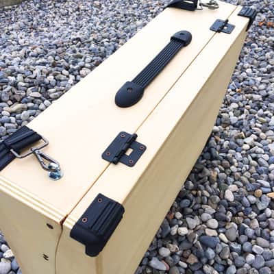 9U Eurorack case powered, 120 or 126 hp, patched resealable, modular synthesizer image 8
