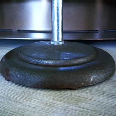 Vintage RARE 1950's Atlas Sound MS4 / MS20 microphone floor stand MS25 MS10C MS12C RCA Shure # 1 image 8