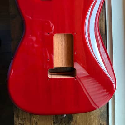 Fender Player II Strat Series Body Chambered Mahogany Trans Cherry Burst image 2