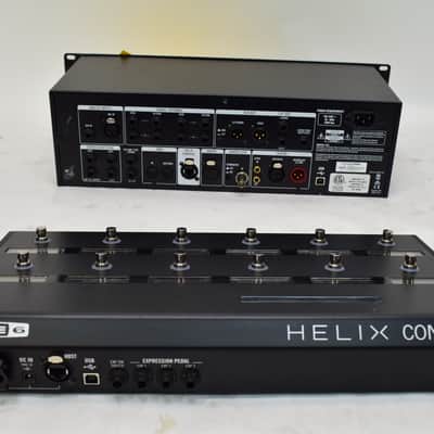 Line 6 Helix Rack Guitar Multi-effects Processor & Helix Control Floor Controller Bundle image 13
