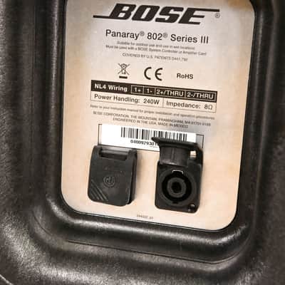 Bose Panaray 802 Series III Full-Range Passive Loudspeaker (PAIR) CG012ES image 8