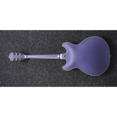 Ibanez AS73GMPF AS Artcore Guitar - Metallic Purple Flat image 5