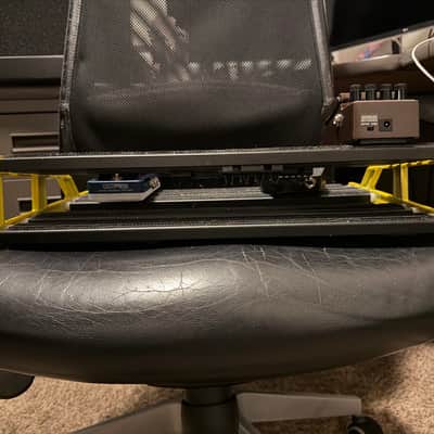 NuX NPB-L Bumblebee Large Pedal Board with Soft Case 2010s - Black / Yellow image 5