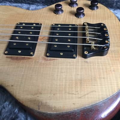 WAL MK1 Fretless Bass - 1985 - Sycamore Facings image 3