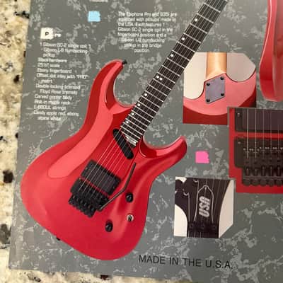 Epiphone Catalog Brochure 1989 Les Paul SG 635i 935i Pro II Howard Roberts fusion Sheraton T-310 Flying V image 9