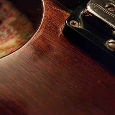 1972 Gibson SG Deluxe Cherry w/ 70s Gibson SG Case | Gibson Embossed T-Top Humbuckers, Factory Gibson Bigsby B5 image 12