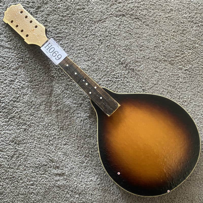 Sunburst 8 String Mandolin Project, Spruce Top, Mahogany Body, Rosewood Fingerboard image 1