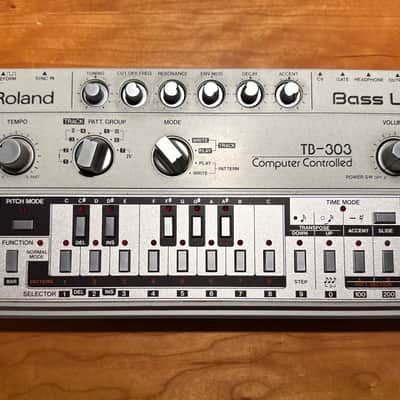 Roland TB-303 Bassline Synthesizer Module 1981 - 1984 - Silver