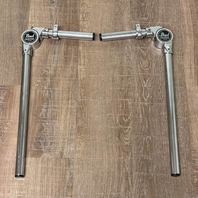 Pearl Drum TH-98 Uni-lock Tom Arms - Set of 2 - 1990s - Chrome image 2