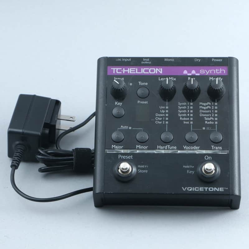 TC Helicon Voicetone Synth Vocal Effects Pedal P-30769 image 1
