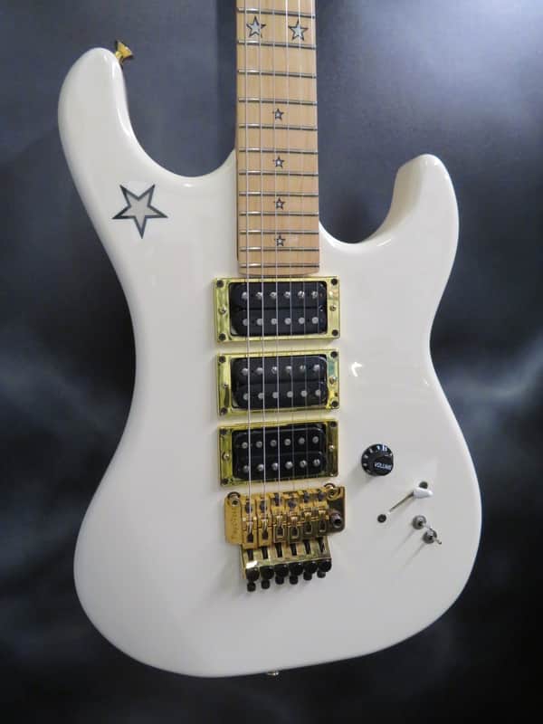 2005 Kramer Richie Sambora Jersey Star, White W/ Original Hard Case image 1