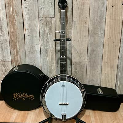 NEW Washburn Americana B11 5-string Resonator Banjo Complete Package, Support Small Business Buy Here ! image 14