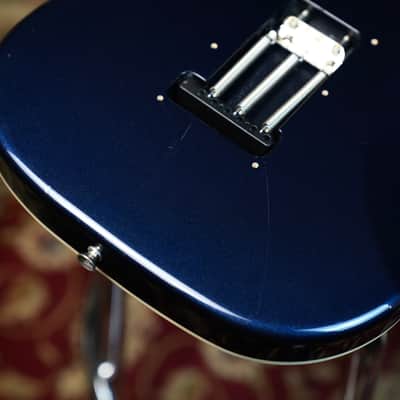 2021 Fender Stratocaster Aerodyne II (75 Anniversary), Made in Japan - Gun Metal Blue / Babicz Bridge / Pro Setup image 8