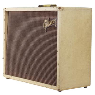 1961 Gibson GA-8 Discoverer Combo Cream Tolex #116069 image 3