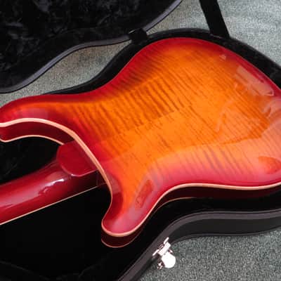 PRS McCarty 594 Hollowbody 2 Dark Cherry Burst 2021 - Dark Cherry Burst image 5