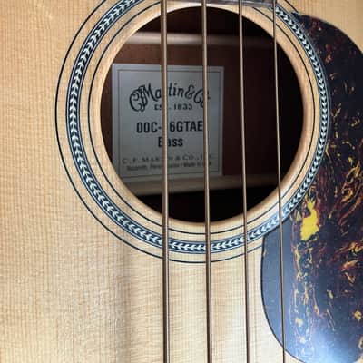 Martin 00C-16GTAE Acoustic Bass and original case image 12