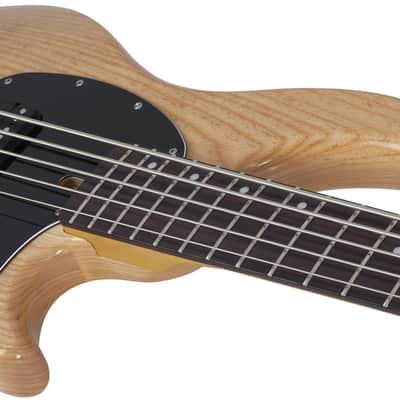 Schecter CV-5 Bass Guitar - Gloss Natural (2493) image 3