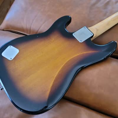 Squier Mini Stratocaster 3/4 Size Tobacco Sunburst 2018 Indonesia image 11