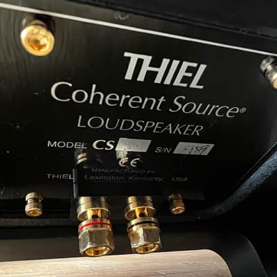Thiel CS 2.3 Coherent Source Loudspeakers late 1990s - Dark Cherry image 6