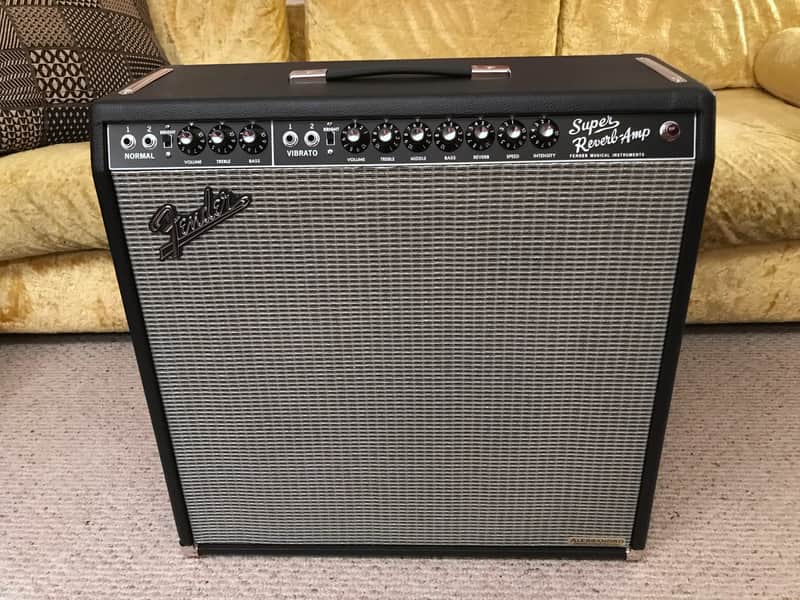 Fender Alessandro Handwired Fender '65 Super Reverb Reissue 2015 Black image 1
