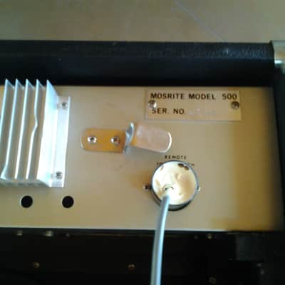 1966(?)  MOSRITE FUZZRITE AMP/AMPLIFIER image 14