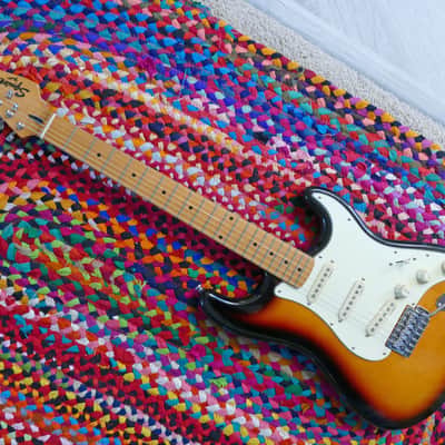 90's Fender Squier Stratocaster image 2