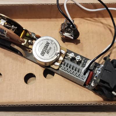 Obsidian Wire Custom T3 Universal SC Solderless Telecaster Wiring Harness w/ Coil Splitting image 1
