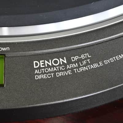 Denon DP-67L Direct Drive Record Player Turntable in Good Condition. image 7
