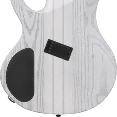 Ibanez BTB Bass Workshop 5 String Electric Bass w/Case Multi scale - Transparent White Flat (BTB865MSTWF) image 9