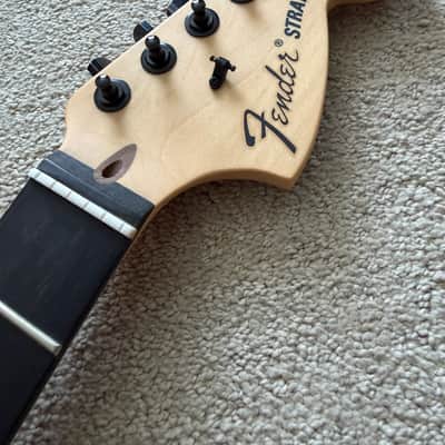 USA Fender JIM ROOT Stratocaster Strat NECK & LOCKING TUNERS, Compound Ebony image 2