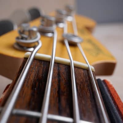 Fender JB-62 Jazz Bass Reissue MIJ 2007 Sunburst Made in Japan w/ Bag image 5