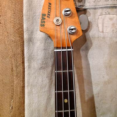 Fender Mustang Bass 1968 Red Lefty image 6