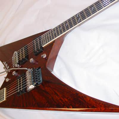 Jackson USA  Custom Shop NAMM Rhoads Doubleguitar, 1 of 1, ultra rare Root Beer Swirl image 20