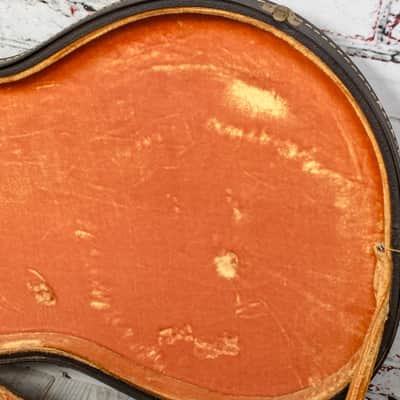 Guild - Semi-Hollow HSC - 1960s Thinline Semi-Hollow Electric Guitar HSC, Orange Inside - x1226 - VINTAGE image 10