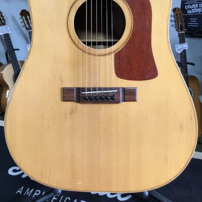 Très rare Washburn D-20 électro-acoustique fabriquée au Japon en 1984 par les ateliers Yamaki image 5