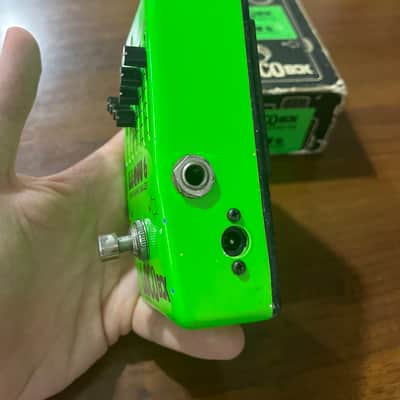 Locobox Micro Effects Ge-06 6 Band Graphic Equalizer Fine anni '70 - Verde Acceso image 3