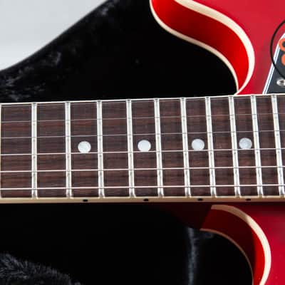 2024 Gibson ES-335 Satin Cherry OHSC Excellent 9.5/10 Rosewood Board 7lb 10oz image 5