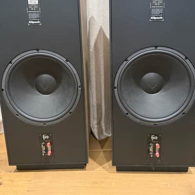 Klipsch Forte IV 2022 - Distressed Oak - Lambswool Grill image 14