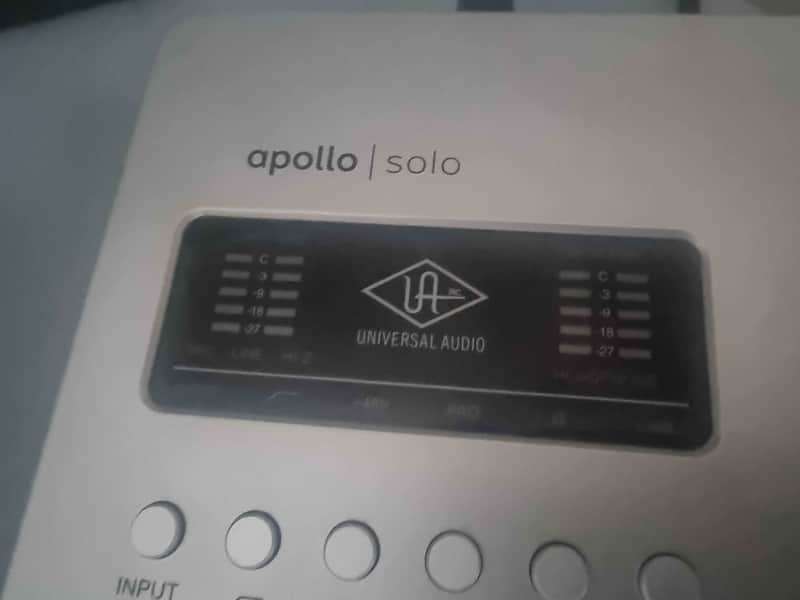 Universal Audio Apollo Solo Heritage Edition USB 3.0 Audio Interface 2020 - Present - Silver image 1