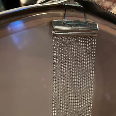 Slingerland Deluxe Student Model Snare (1956-59) 5.5x14"  (White Marine Pearl) image 9