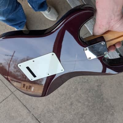 Fender Standard Stratocaster - Midnight Wine image 3