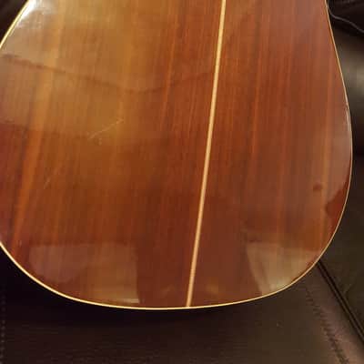 Vintage Alvarez 5022 Handmade In Japan Aged Top Acoustic Dreadnought (Martin Copy) Soft V-Neck image 21