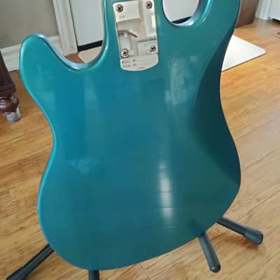 1965 Silvertone 1436 Turquoise, Japan image 7