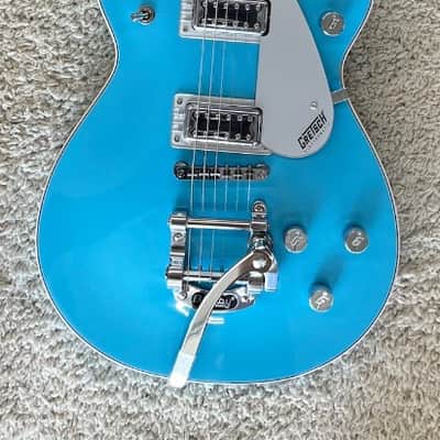 Mint Gretsch G5232T Electromatic® Double Jet™ FT Guitar with Bigsby®, Kailani Blue image 1