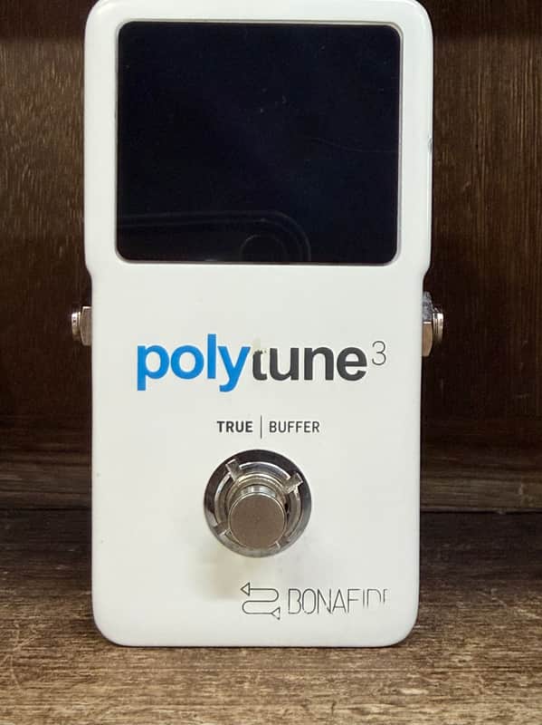 TC Electronic Polytune 3 Polyphonic Tuner Pedal 2017 - Present - White image 1