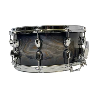 Mapex Saturn VI 14"x6.5" Snare Drum - Black Ink Burst image 3